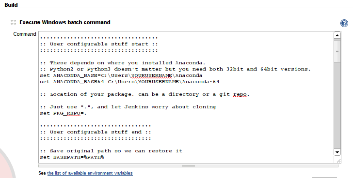 Pasted batch file